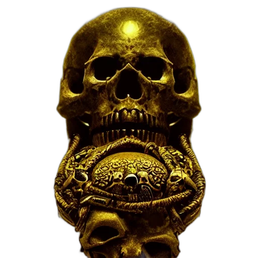 jewelry, staff, crown, weapon, concept art, 3d render, photorealistic, golden transparent PNG cut-out