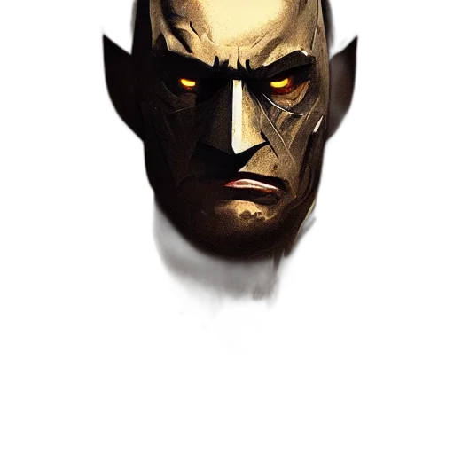 mask, face, comic book art, concept art transparent PNG cut-out