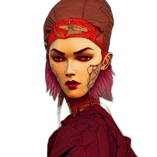 face, mask, staff, concept art transparent PNG cut-out