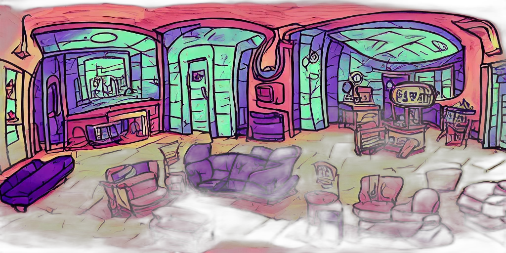furniture, building, robot, concept art transparent PNG cut-out