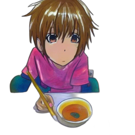 food, anime, pixel art, photorealistic transparent PNG cut-out