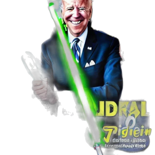 weapon, staff, sword, animal, concept art, joe, biden, jedi transparent PNG cut-out