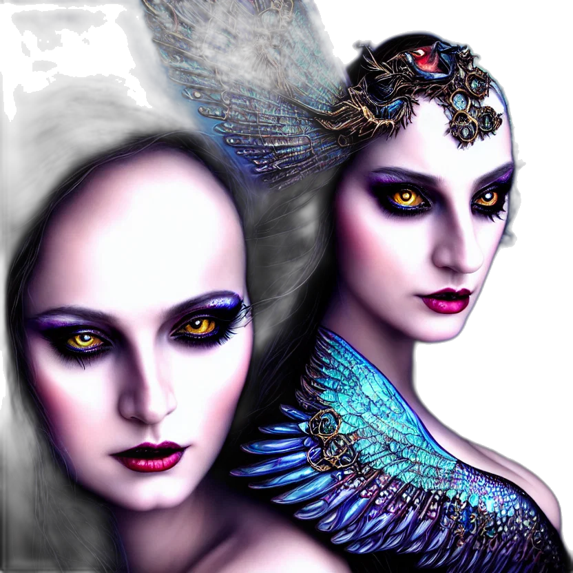 fantasy art, concept art, photorealistic, comic book art transparent PNG cut-out