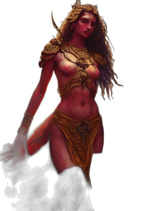 fantasy art, concept art, comic book art, watercolor transparent PNG cut-out