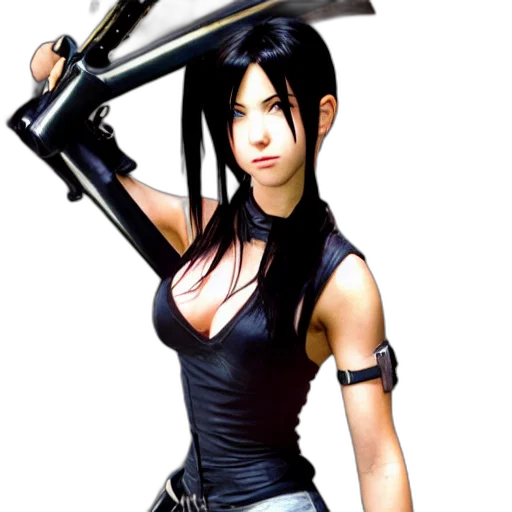 weapon, staff, sword, 3d render, concept art, fantasy art, photorealistic, tifa transparent PNG cut-out