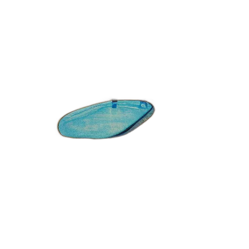 shoes, jewelry, hat, umbrella, 3d render, vaporwave, underwater, blue transparent PNG cut-out