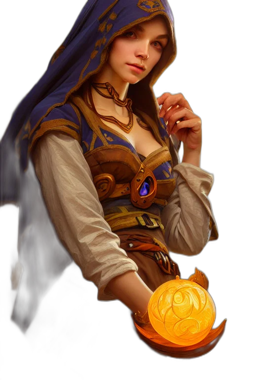 staff, fantasy art, concept art, photorealistic, oil painting, golden, blue, photography transparent PNG cut-out