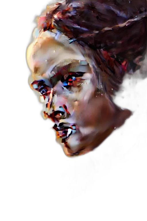 face, mask, crown, jewelry transparent PNG cut-out