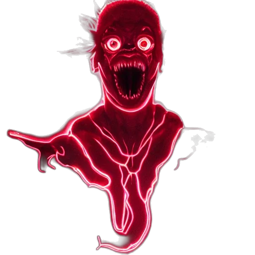 creature, mask, face, staff transparent PNG cut-out