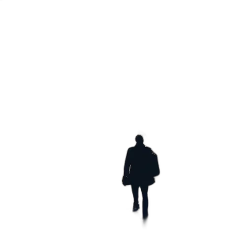 jacket, robot, creature, umbrella, concept art, pixel art, 3d render, comic book art transparent PNG cut-out