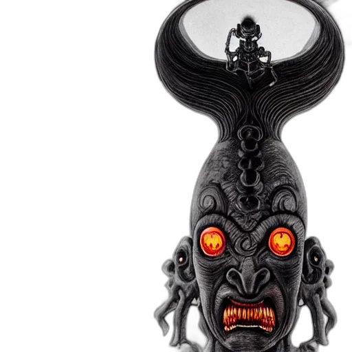 mask, naraka, buddhist, demon transparent PNG cut-out
