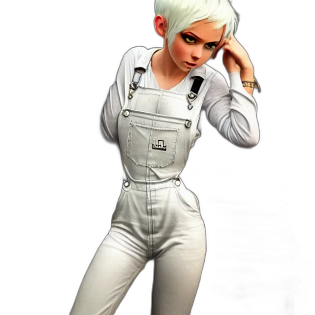staff, robot, jacket, concept art, 3d render, cyberpunk, comic book art, outer space transparent PNG cut-out