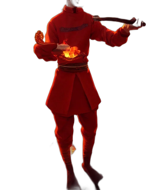 staff, sword, weapon, mask, concept art, 3d render, fantasy art, pixel art transparent PNG cut-out