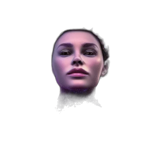 face, mask, creature, robot transparent PNG cut-out
