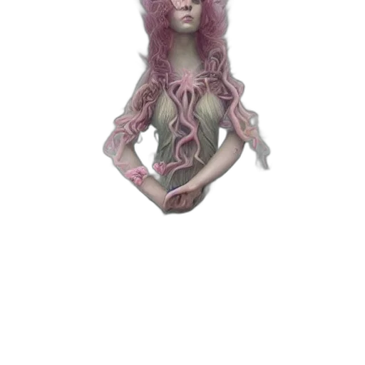 creature, mask, jewelry, crown, 3d render, fantasy art, concept art, photorealistic transparent PNG cut-out