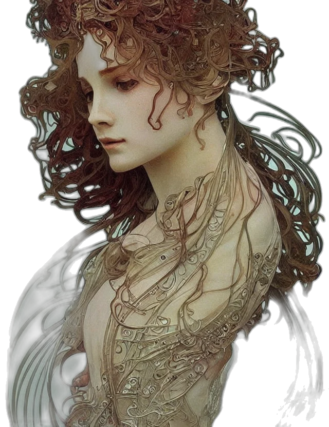 dress, crown, jewelry, hair transparent PNG cut-out