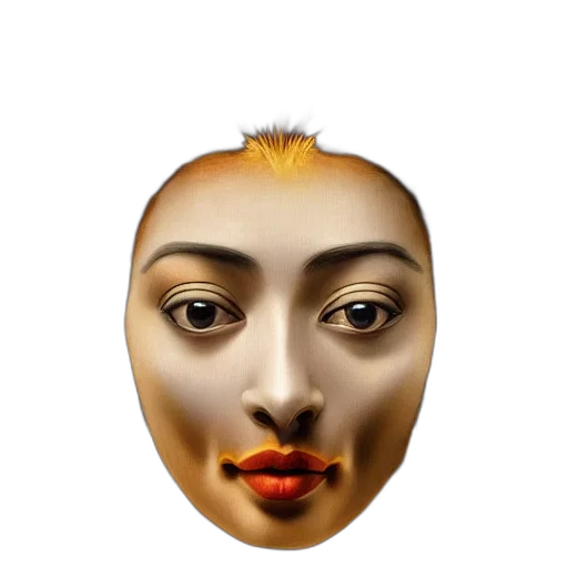 mask, face, crown, robot transparent PNG cut-out