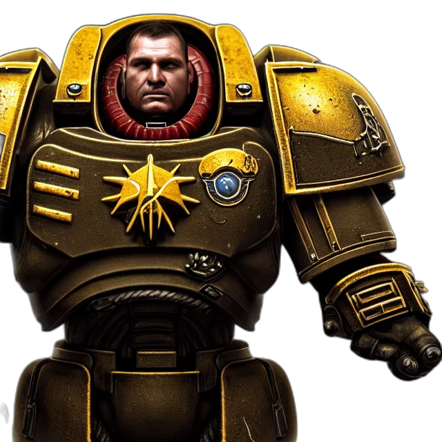 robot, concept art, 3d render, spacemarine, highly, detailed, hdr, smooth transparent PNG cut-out