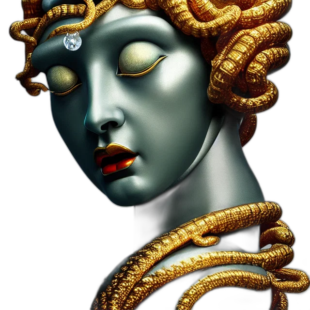 mask, crown, jewelry, face, fantasy art, concept art, photorealistic, 3d render transparent PNG cut-out