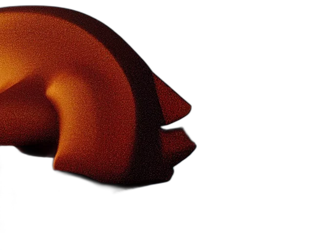 hat, mask, animal, crown, 3d render, photorealistic, giant, sculpture transparent PNG cut-out