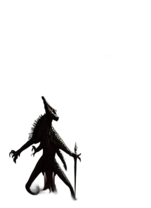 creature, staff, dragon, animal, concept art, fantasy art, pixel art, comic book art transparent PNG cut-out