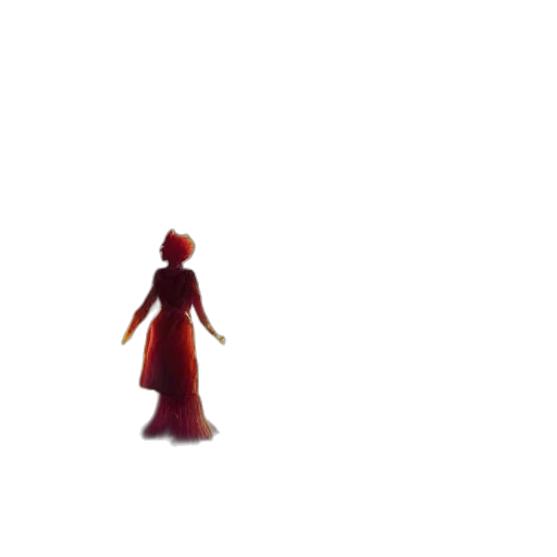 dress, staff, robot, creature, 3d render, concept art, pixel art, fantasy art transparent PNG cut-out