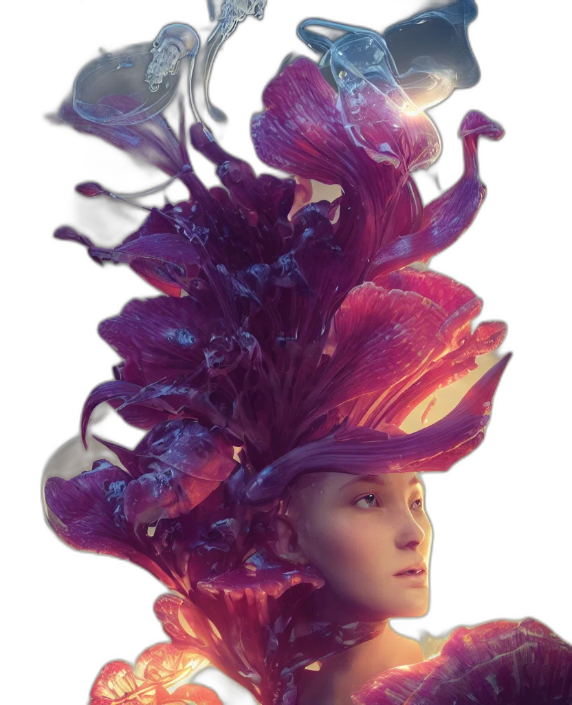 hat, crown, hair, creature transparent PNG cut-out