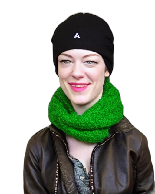hat, jacket, face, staff transparent PNG cut-out