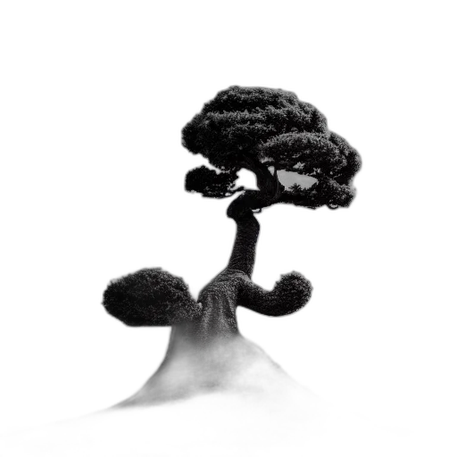 crown, hat, tree, hair, photorealistic, 3d render, concept art, fantasy art transparent PNG cut-out