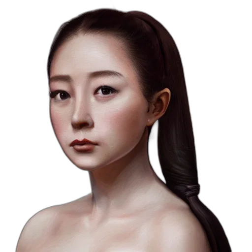 face, mask, jewelry, hair transparent PNG cut-out