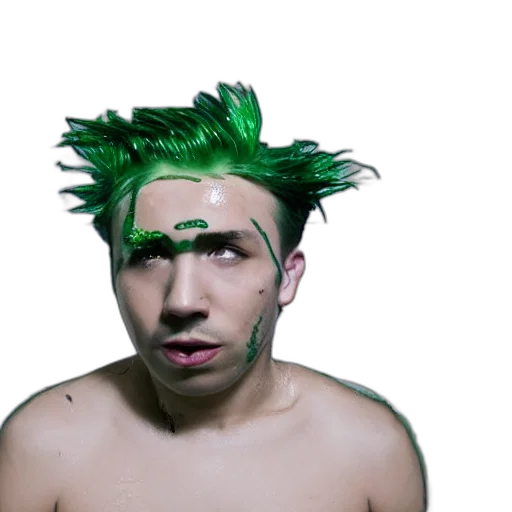 mask, creature, face, hair transparent PNG cut-out
