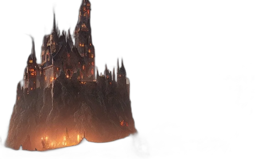 dragon, crown, concept art, fantasy art transparent PNG cut-out