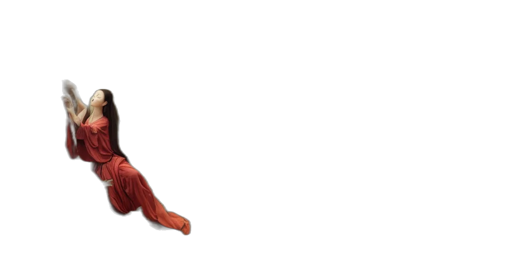animal, creature, hair, staff, 3d render, concept art, photorealistic, fire transparent PNG cut-out