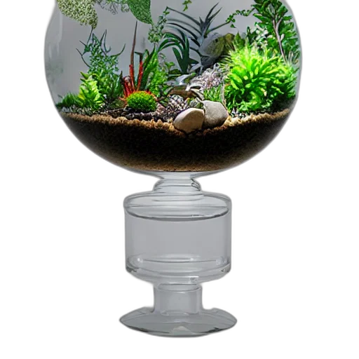 bottle, furniture, 3d render, photorealistic transparent PNG cut-out