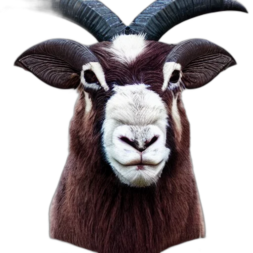 animal, face, creature, mask, photorealistic, 3d render, concept art, fantasy art transparent PNG cut-out