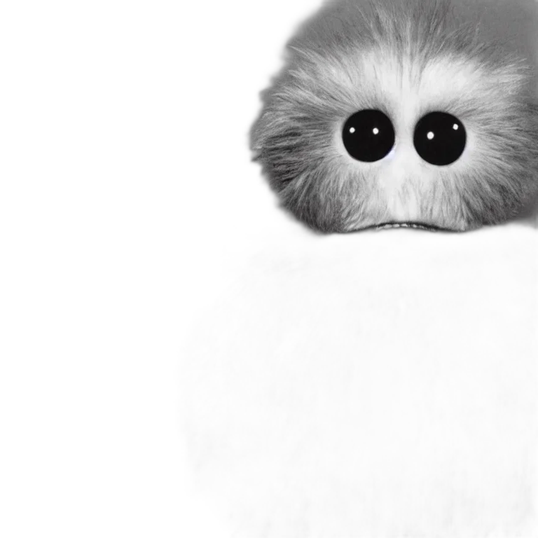 animal, creature, hair, face transparent PNG cut-out