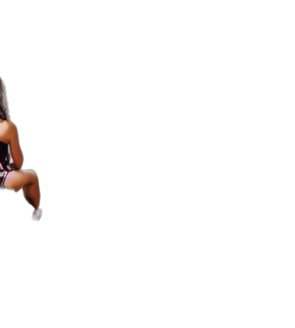 3d render, pixel art, photorealistic, concept art, girl, sitting, cliff, overlooking transparent PNG cut-out