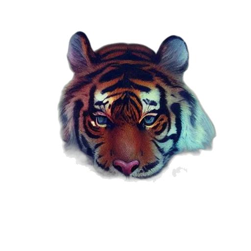 animal, creature, face, mask, watercolor, photorealistic, oil painting, 3d render transparent PNG cut-out