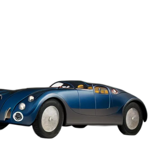 car, 3d render, concept art, photorealistic, film, still, bugatti, type transparent PNG cut-out