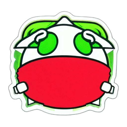 creature, robot, pixel art, concept art, 3d render, cartoon, symmetrical, die transparent PNG cut-out