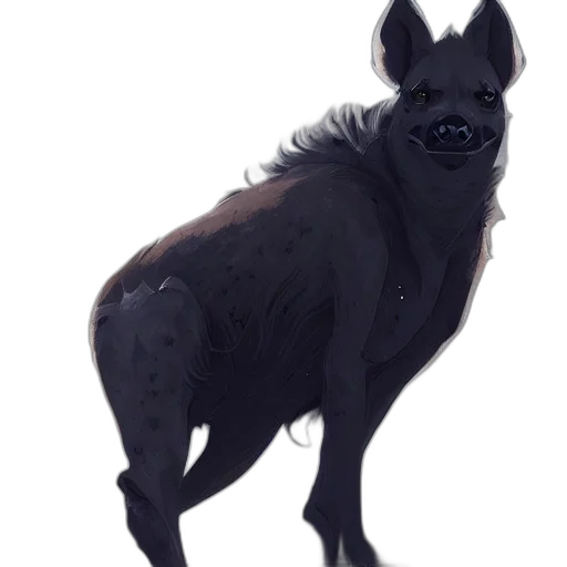 creature, animal, staff, crown transparent PNG cut-out