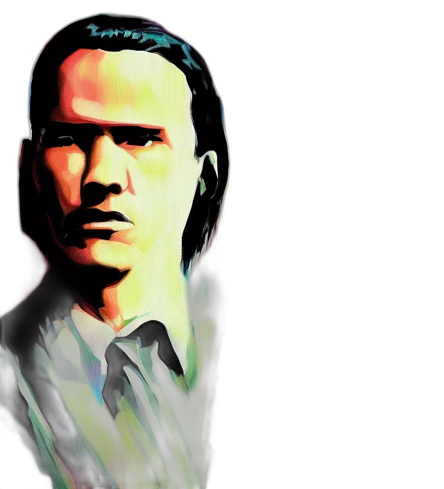 face, photorealistic, comic book art, pixel art transparent PNG cut-out