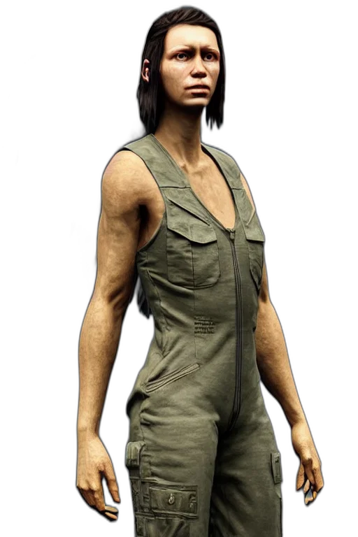 jacket, staff, concept art, 3d render, photorealistic, fantasy art, earth tones, epic transparent PNG cut-out