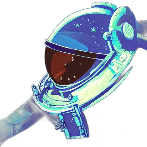 staff, robot, weapon, mask, concept art, vaporwave, pixel art, 3d render transparent PNG cut-out
