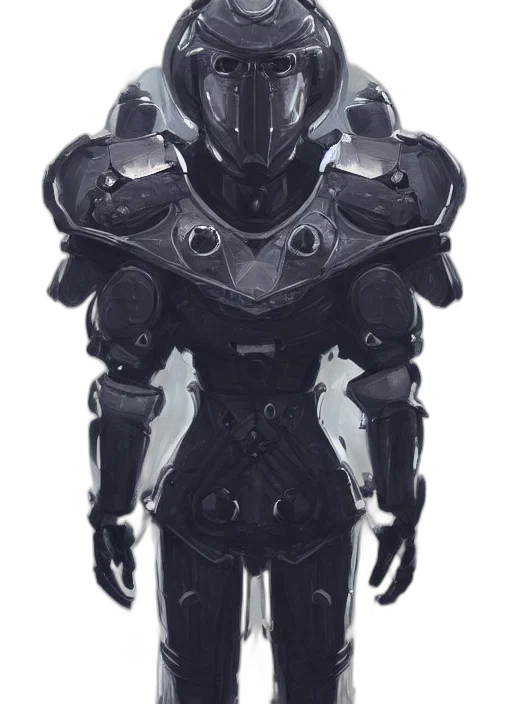 robot, mask, weapon, creature, concept art, 3d render, cyberpunk, fantasy art transparent PNG cut-out