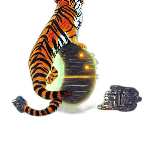 jewelry, animal, staff, dragon, 3d render, concept art, cyberpunk, fantasy art transparent PNG cut-out