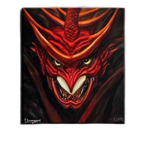 dragon, mask, face, creature transparent PNG cut-out