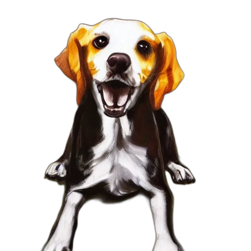 animal, staff, photorealistic, oil painting transparent PNG cut-out