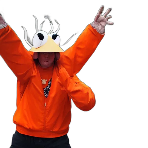 jacket, mask, hat, animal transparent PNG cut-out