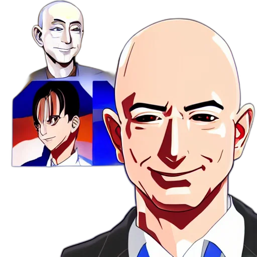 face, anime, cartoon, comic book art transparent PNG cut-out
